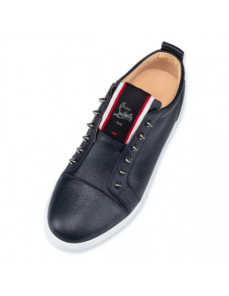 Cheap Christian Louboutin F.A.V Fique A Vontade Sneakers Marine, Discount Christian Louboutin Shoes Outlet Online