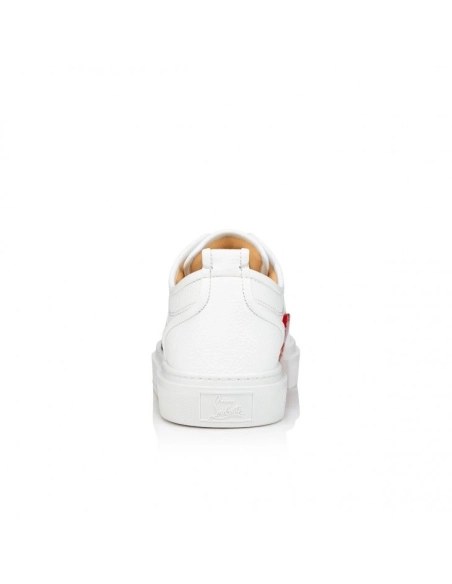 Knockoff Christian Louboutin Adolescenza Sneakers Recycled Polyester White, Fake Christian Louboutin Shoes
