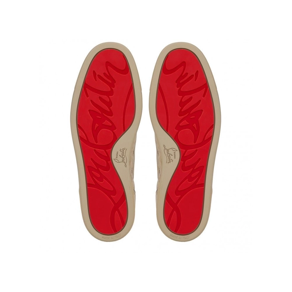 Discount Christian Louboutin Rantulow Sneakers Veau Velours Saharienne,  Cheap Christian Louboutin Shoes for Sale