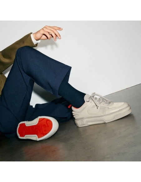 Knockoff Christian Louboutin Astroloubi Sneakers Calf Leather Suede And Rubber Goose, Replica CL Shoes