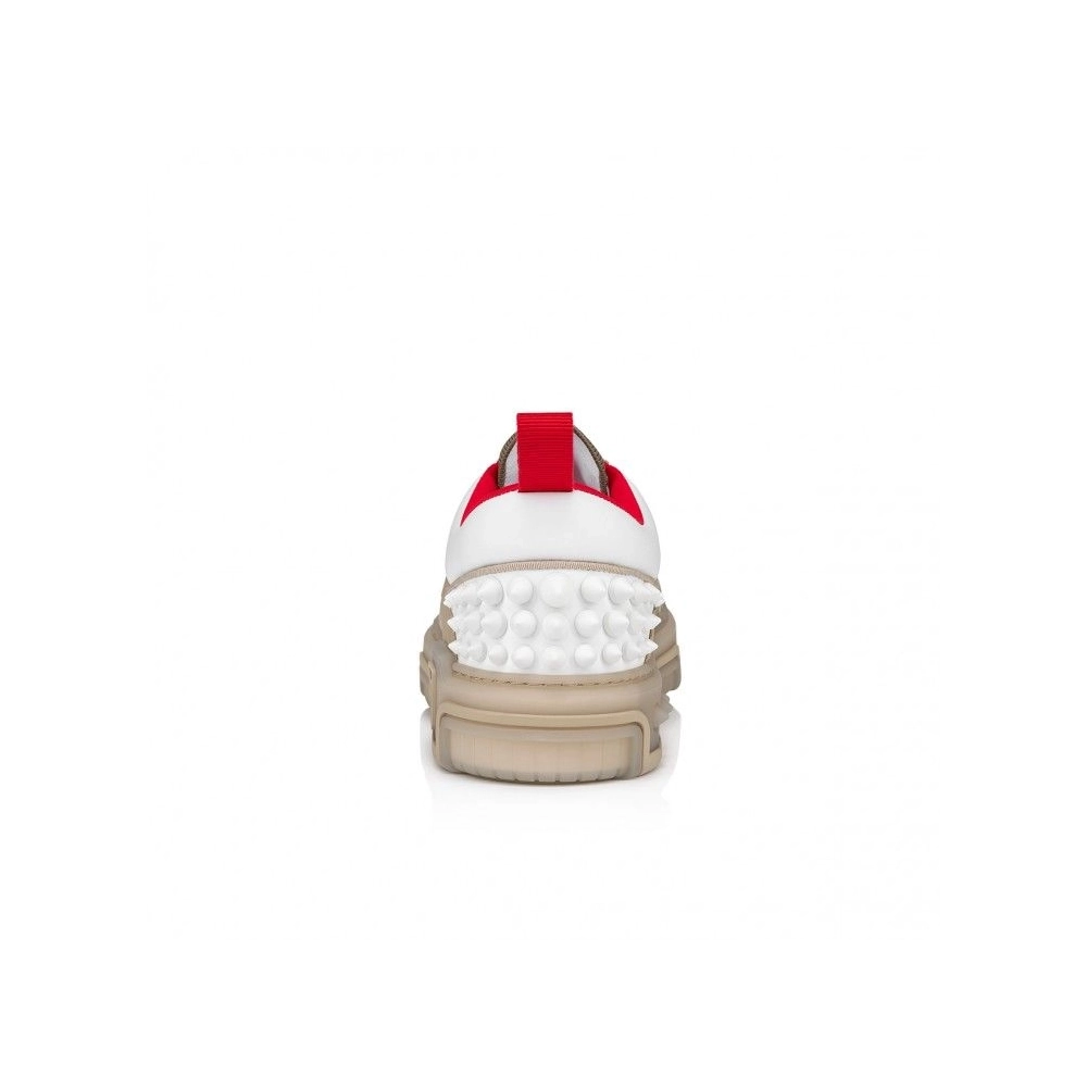 Knockoff Christian Louboutin Astroloubi Sneakers Calf Leather Saharienne, Fake CL Shoes