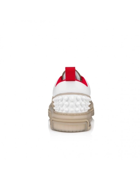 Knockoff Christian Louboutin Astroloubi Sneakers Calf Leather Saharienne, Fake CL Shoes