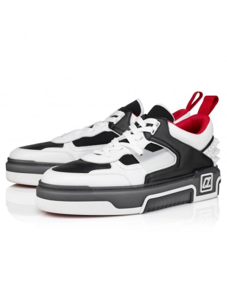 Fake Christian Louboutin Astroloubi Sneakers Calf Leather And Nappa Leather White, Replica CL Shoes