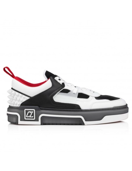Fake Christian Louboutin Astroloubi Sneakers Calf Leather And Nappa Leather White, Replica CL Shoes