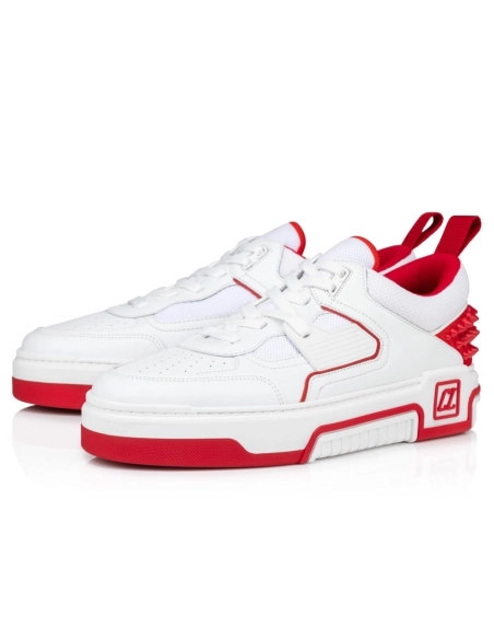 Discount?Christian Louboutin Astroloubi Sneakers Calf Leather White, Cheap Christian Louboutin Shoes for Sale