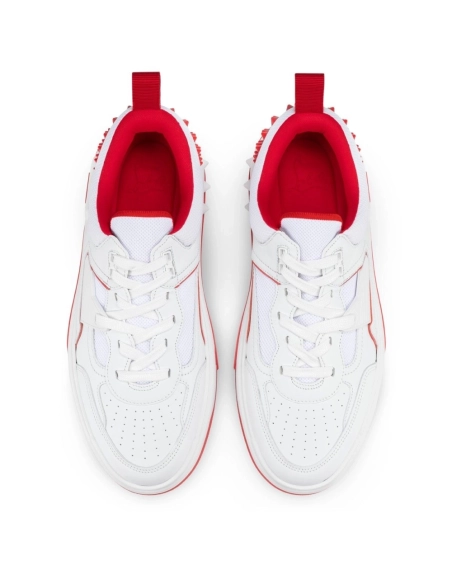 Discount?Christian Louboutin Astroloubi Sneakers Calf Leather White, Cheap Christian Louboutin Shoes for Sale