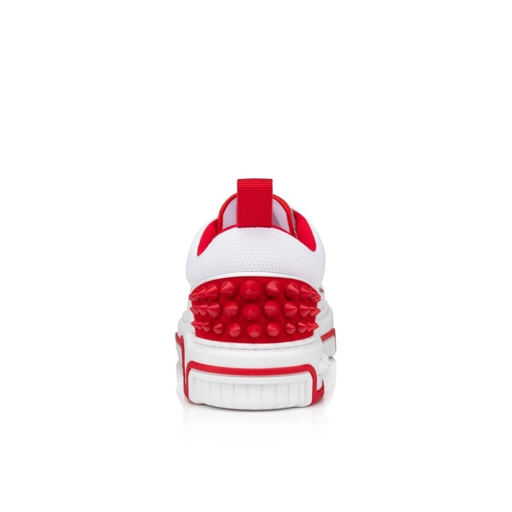 Discount?Christian Louboutin Astroloubi Sneakers Calf Leather White, Cheap Christian Louboutin Shoes for Sale