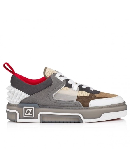 Replica Christian Louboutin Astroloubi Sneakers Calf Leather Multicolor, Fake Christian Louboutin Shoes