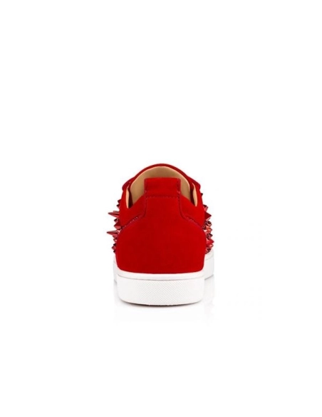 cheap Christian Louboutin Low-top Louis Junior PI Version Loubi Strass Sneaker sale