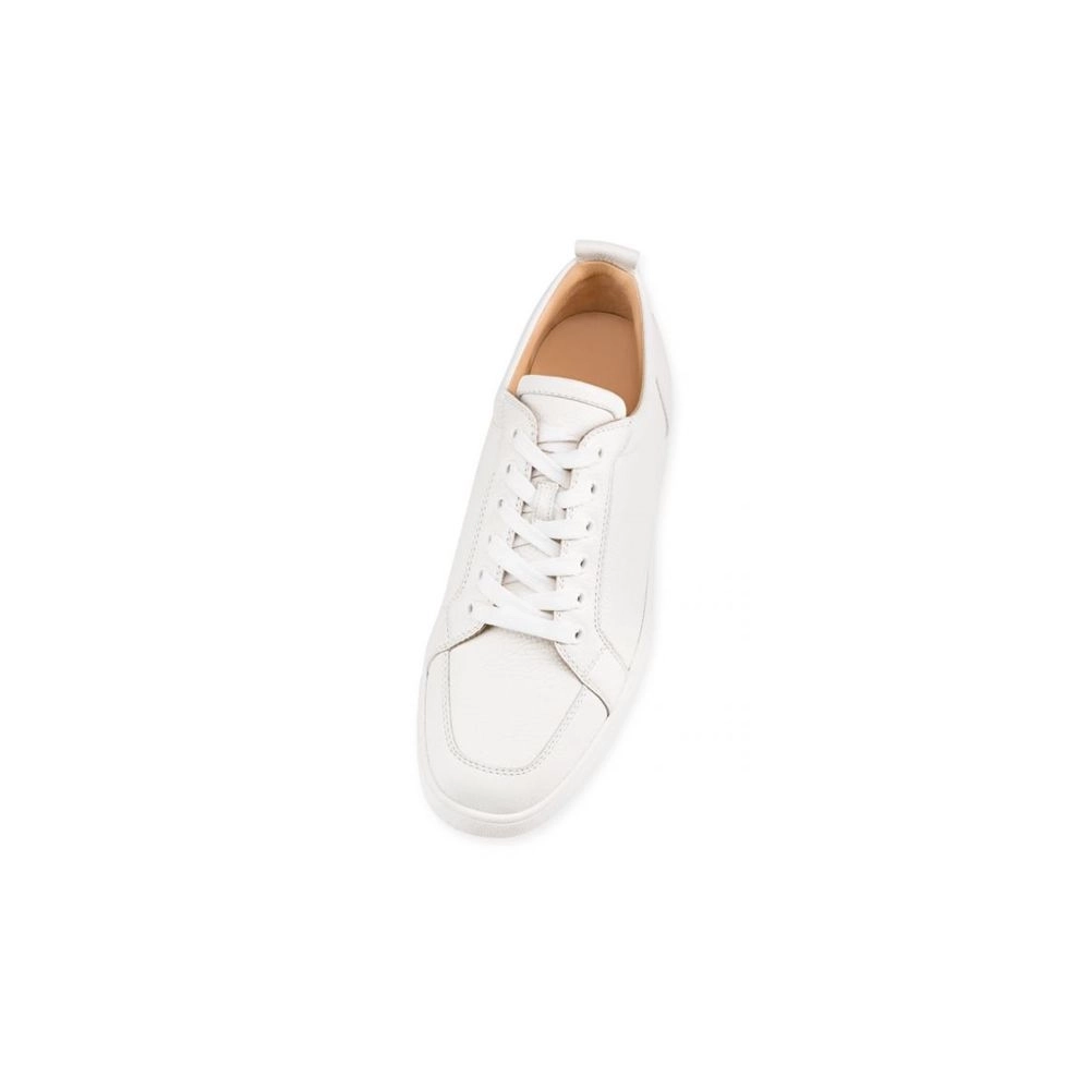 cheap Christian Louboutin Low-top Rantulow White Latte Calf Sneaker sale