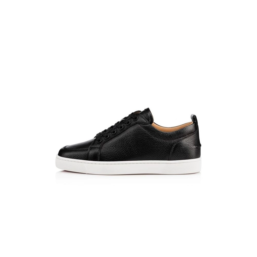 cheap Christian Louboutin Low-top Rantulow Black Calf Sneaker sale