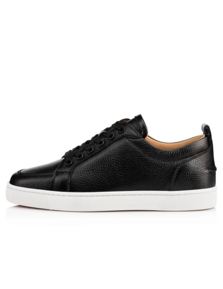 cheap Christian Louboutin Low-top Rantulow Black Calf Sneaker sale