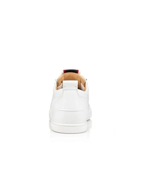 cheap Christian Louboutin Low-top F.A.V Fique A Vontade White Calf Sneaker sale