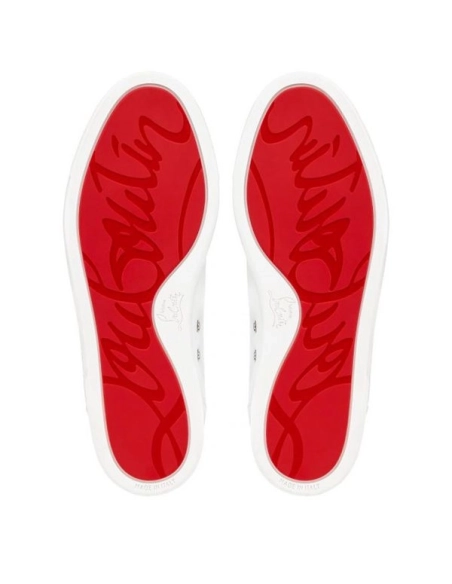 cheap Christian Louboutin Low-top F.A.V Fique A Vontade White Calf Sneaker sale