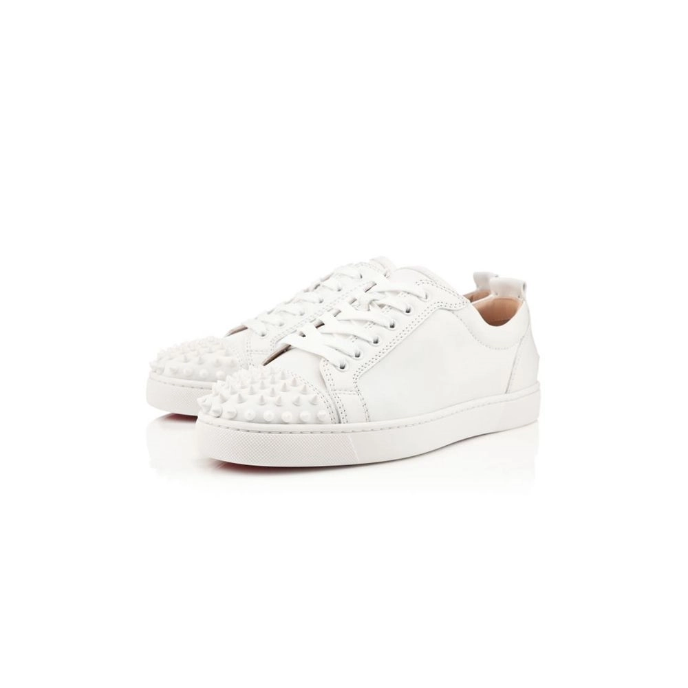 cheap Christian Louboutin Low-top White/white Calf Sneaker sale