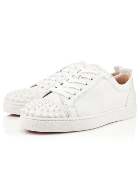 cheap Christian Louboutin Low-top White/white Calf Sneaker sale