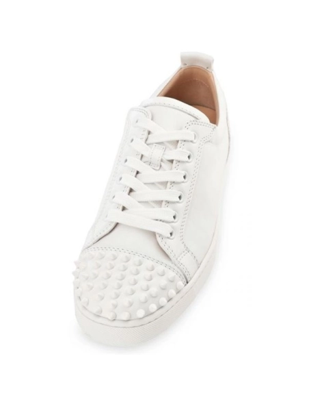 cheap Christian Louboutin Low-top White/white Calf Sneaker sale