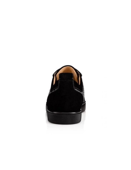 cheap Christian Louboutin Low-top Black Strass Sneaker sale