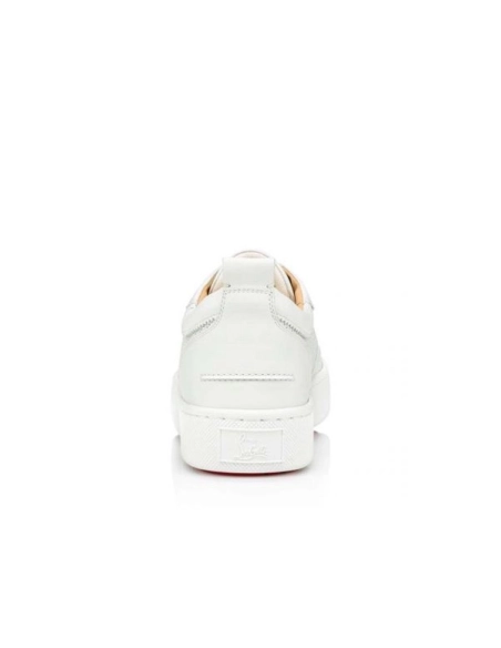 cheap Christian Louboutin Low-top Happyrui Flat Bianco Calf Sneaker sale