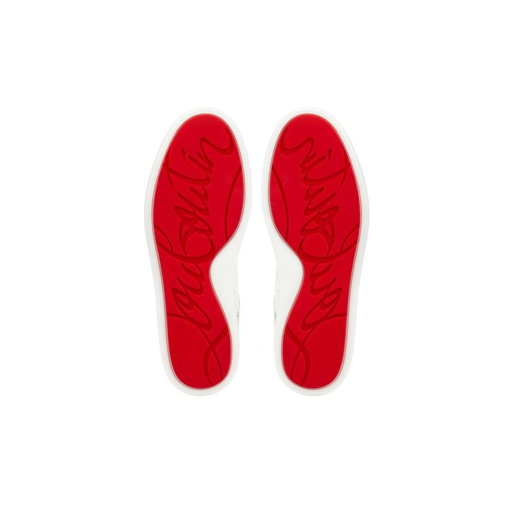 cheap Christian Louboutin Low-top Happyrui Flat Bianco Calf Sneaker sale