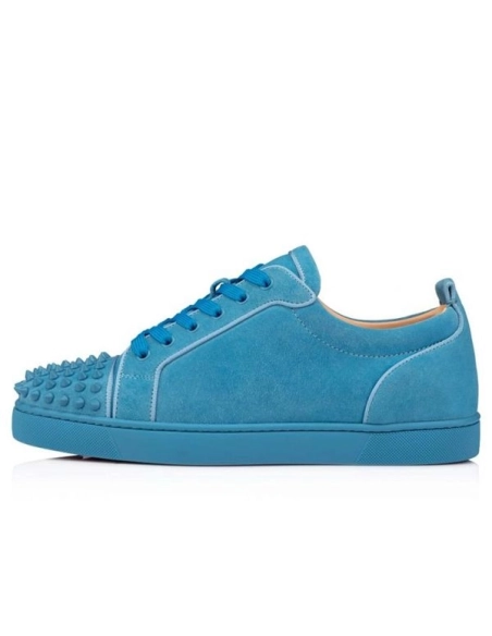 Christian Louboutin Low-top Louis Junior SP Panorama/panorama Mat Velvet