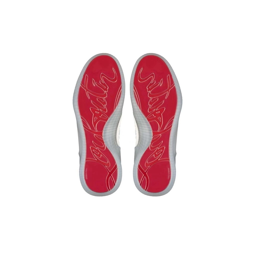 cheap Christian Louboutin Low-top Arpoador Light Blue Greek/sasso Suede Leather Sneaker sale