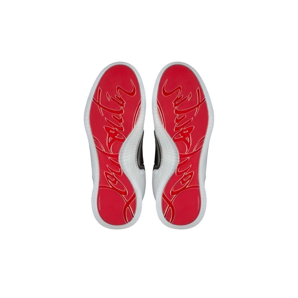 cheap Christian Louboutin Arpoador Black Suede Leather Sneaker sale