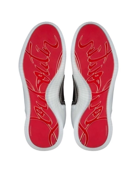 cheap Christian Louboutin Arpoador Black Suede Leather Sneaker sale