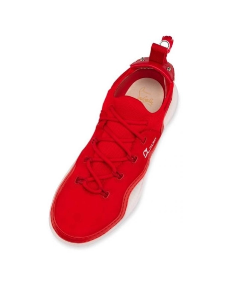cheap Christian Louboutin Arpoador Red Loubi Suede Leather Sneaker sale