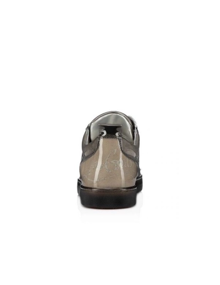cheap Christian Louboutin Low-top Louis Junior X Ray Sasso/clear Sasso PVC sale