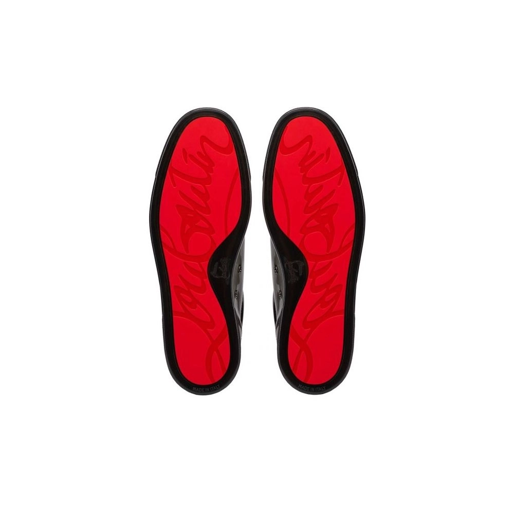 cheap Christian Louboutin Low-top Louis Junior X Ray Sasso/clear Sasso PVC sale