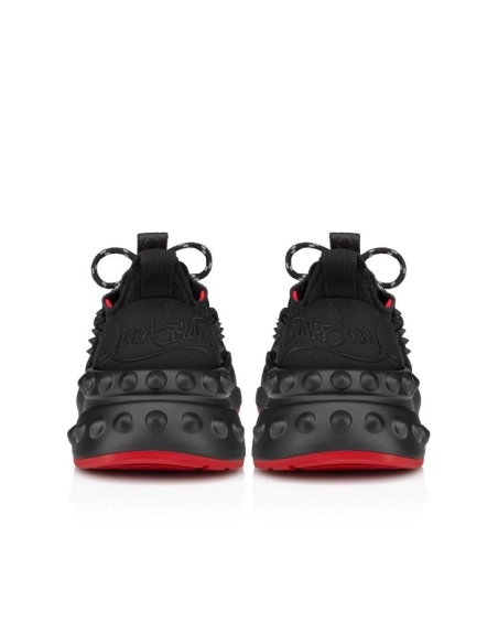 Fake Christian Louboutin Trailnrun Running Sneakers Black, Knockoff Christian Louboutin Shoes