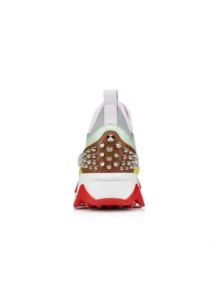 Cheap Christian Louboutin Sharkyloub Sp Spikes Sneakers Multicolor Sale Online, Discount CL Shoes Outlet
