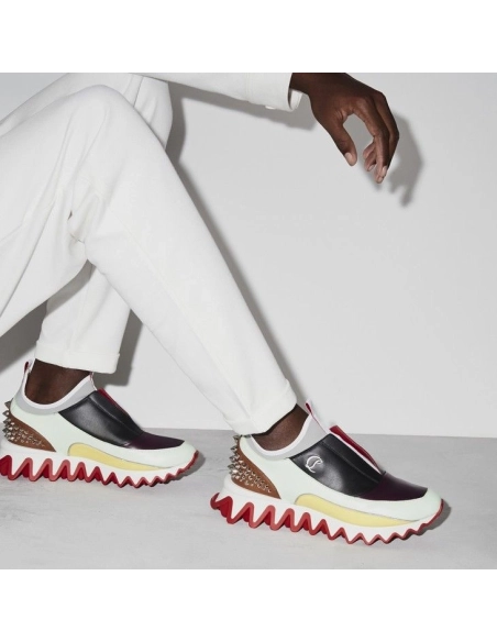 Cheap Christian Louboutin Sharkyloub Sp Spikes Sneakers Multicolor Sale Online, Discount CL Shoes Outlet