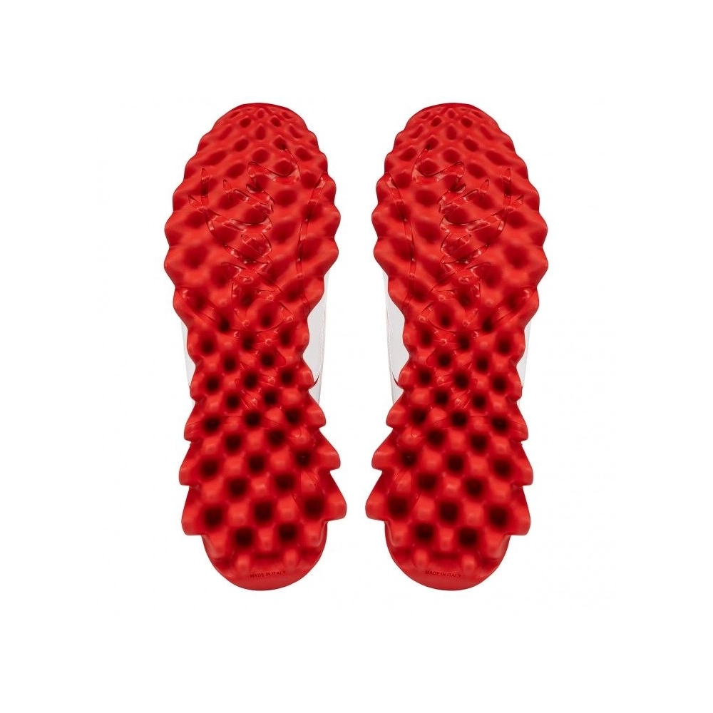 Discount Christian Louboutin Sharkyloub Sp Spikes Sneakers Calf Leather Neoprene And Spikes White on Sale