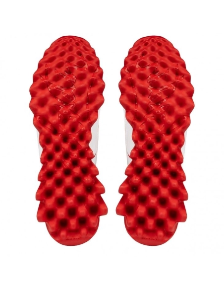 Discount Christian Louboutin Sharkyloub Sp Spikes Sneakers Calf Leather Neoprene And Spikes White on Sale