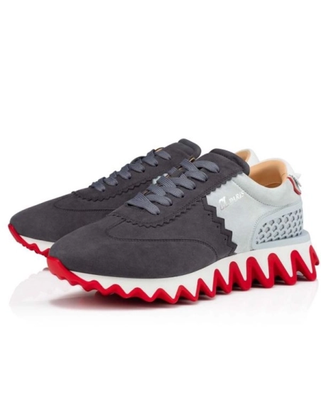 cheap Christian Louboutin Runner Loubishark Flat Islande/ecume Kid Sneaker sale