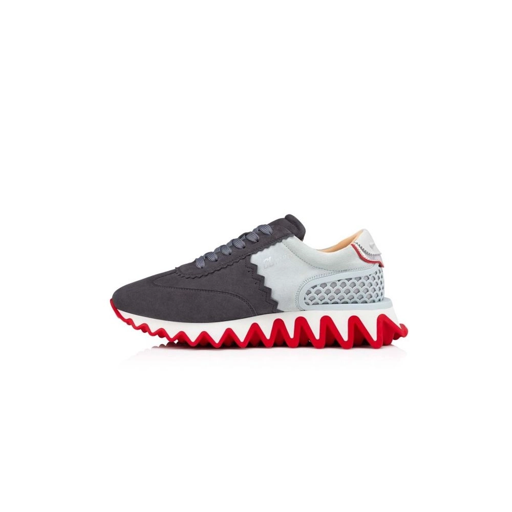 cheap Christian Louboutin Runner Loubishark Flat Islande/ecume Kid Sneaker sale