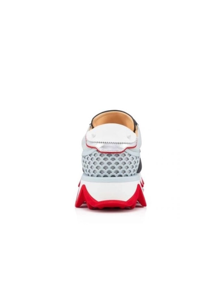 cheap Christian Louboutin Runner Loubishark Flat Islande/ecume Kid Sneaker sale