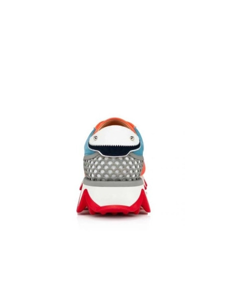 cheap Christian Louboutin Runner Loubishark Drag/panorama Veau Velours Sneaker sale