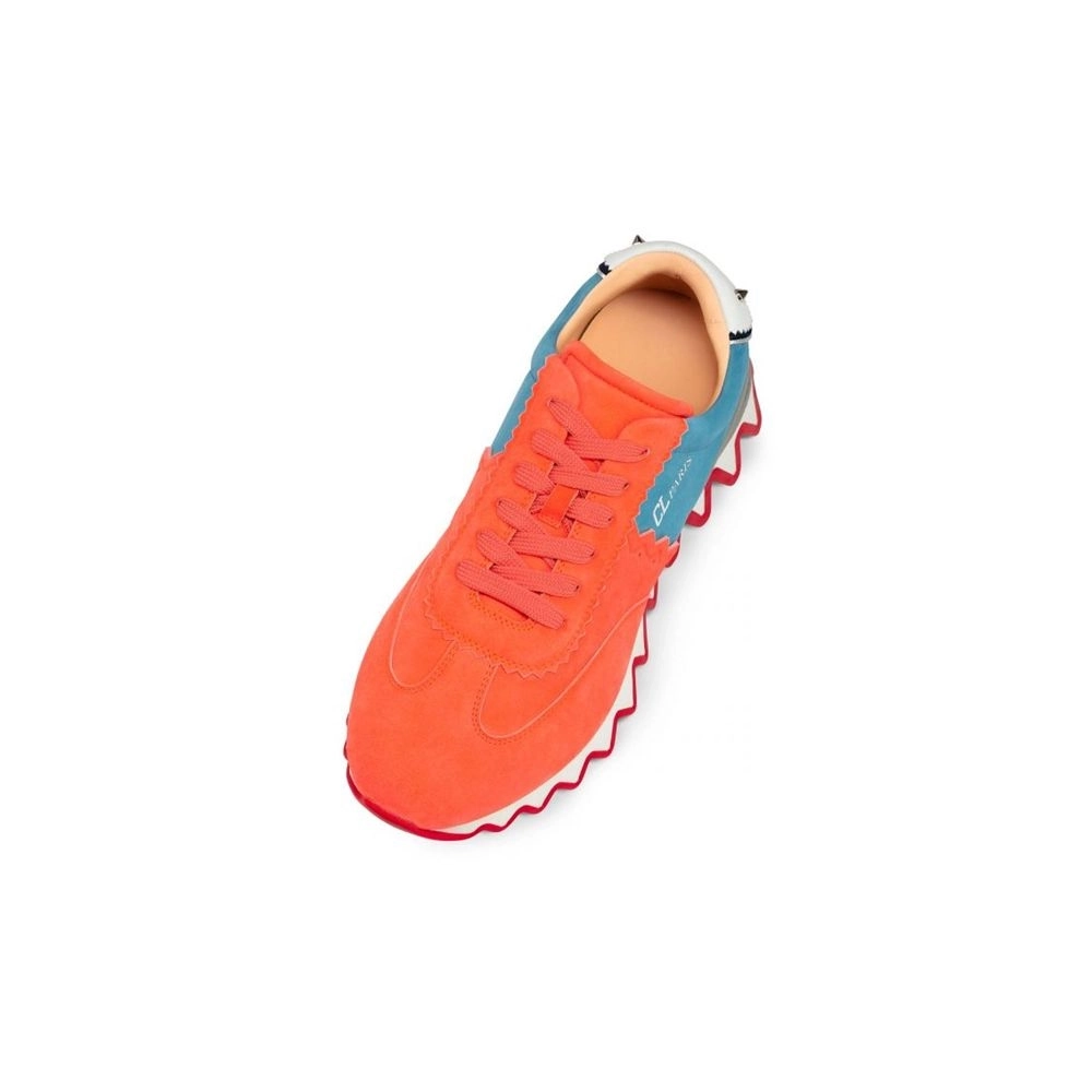 cheap Christian Louboutin Runner Loubishark Drag/panorama Veau Velours Sneaker sale
