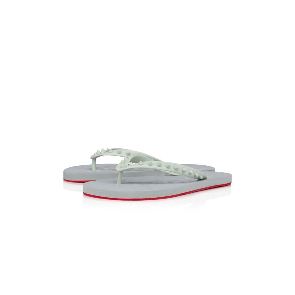 cheap Christian Louboutin Loubi Ecume Gomme Flip Flop sale