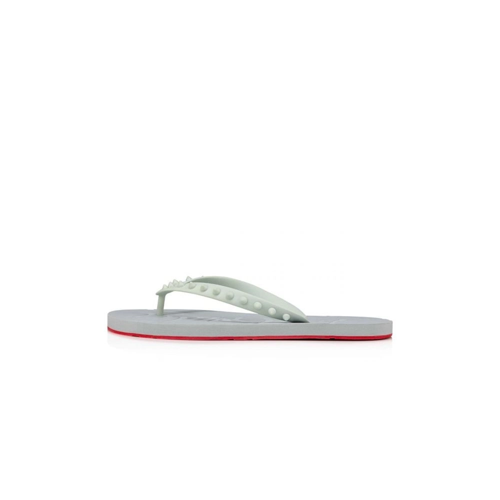 cheap Christian Louboutin Loubi Ecume Gomme Flip Flop sale