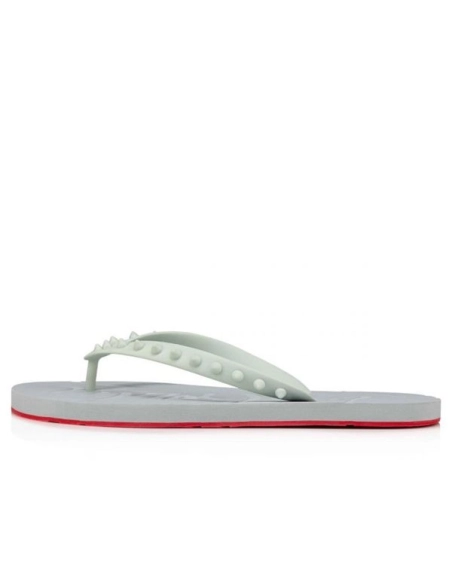 cheap Christian Louboutin Loubi Ecume Gomme Flip Flop sale