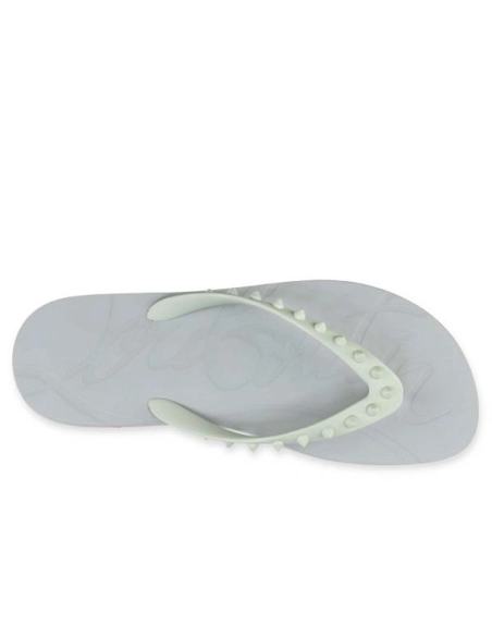 cheap Christian Louboutin Loubi Ecume Gomme Flip Flop sale
