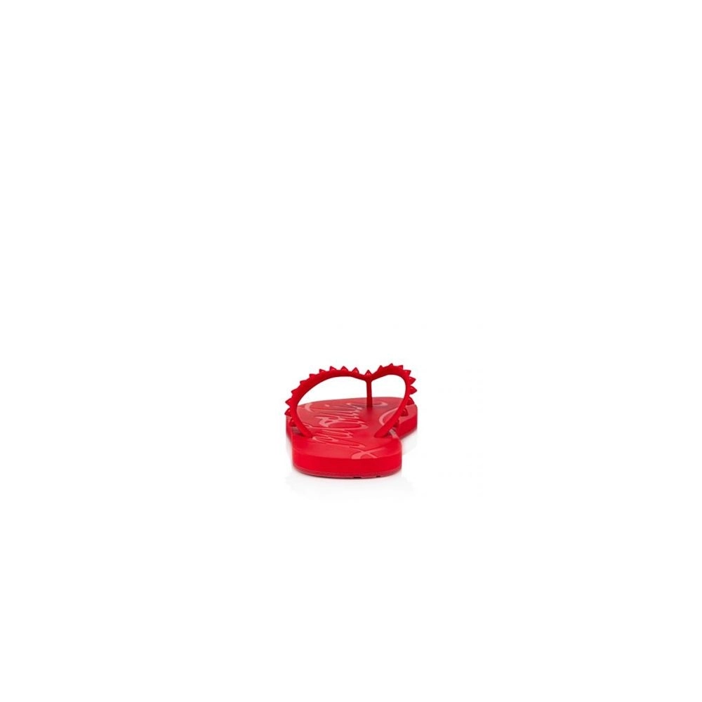 cheap Christian Louboutin Loubi Rubber Flip Flop sale
