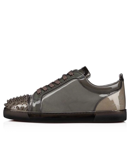 Christian Louboutin Louis Junior Sasso/clear Sasso PVC