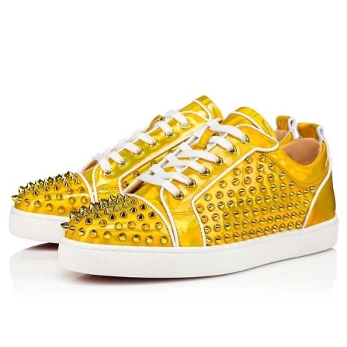 Christian Louboutin Louis Junior Sol/psy Sol Patent Leather