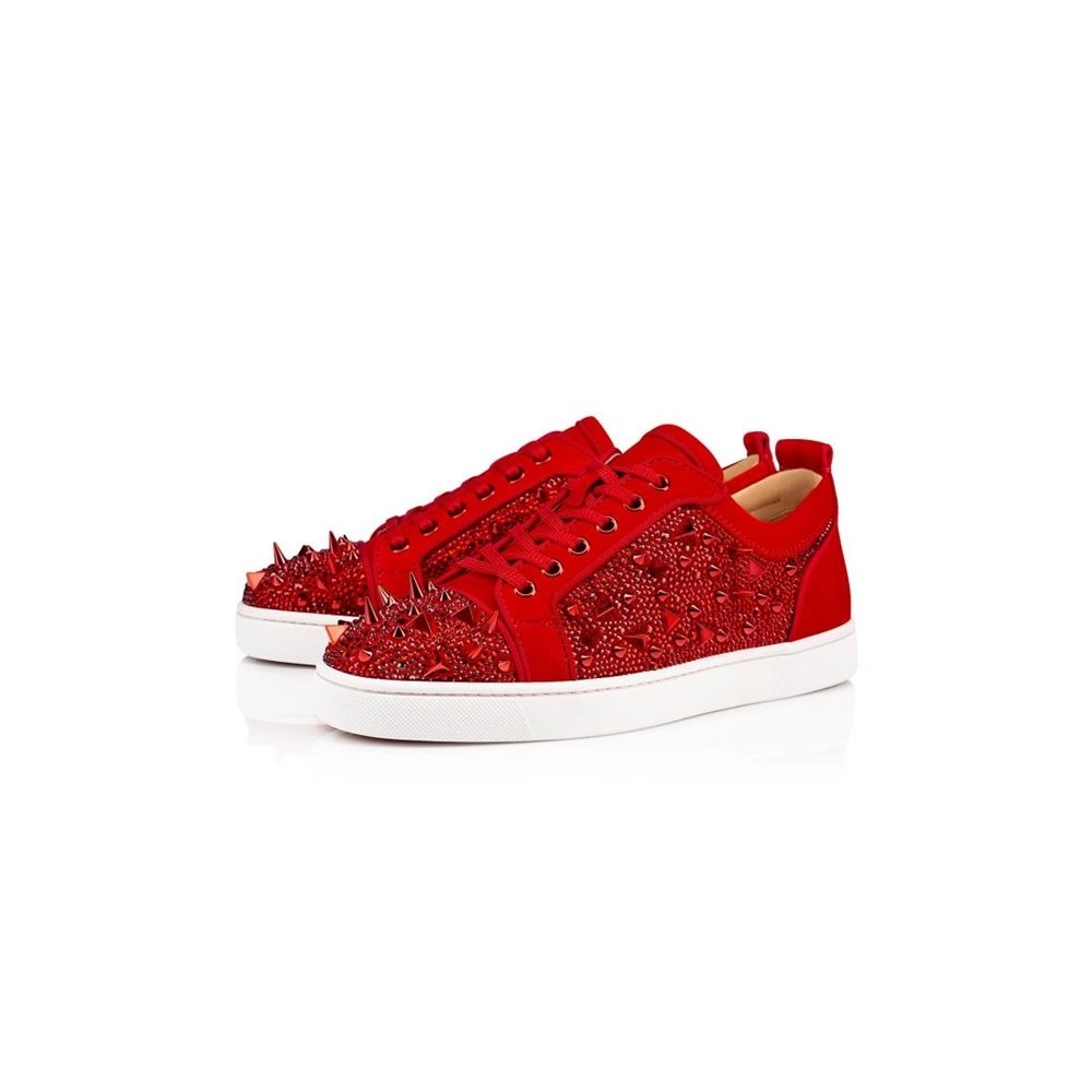 cheap Christian Louboutin Louis Junior PI Version Loubi Strass sale