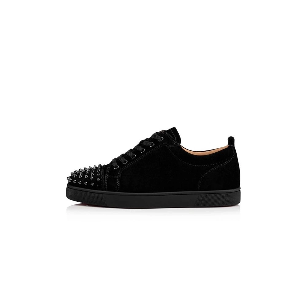 cheap Christian Louboutin Louis Junior SP Black/black Veau Velours sale